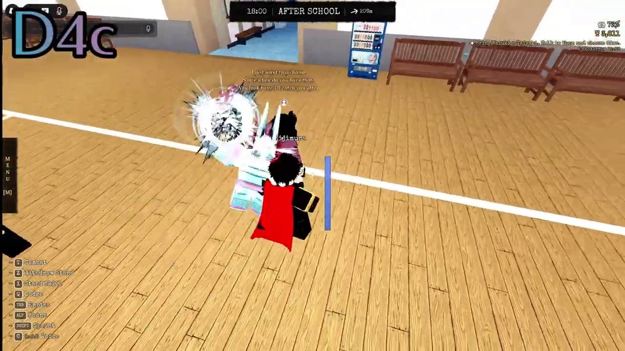D4C gameplay in Morioh High