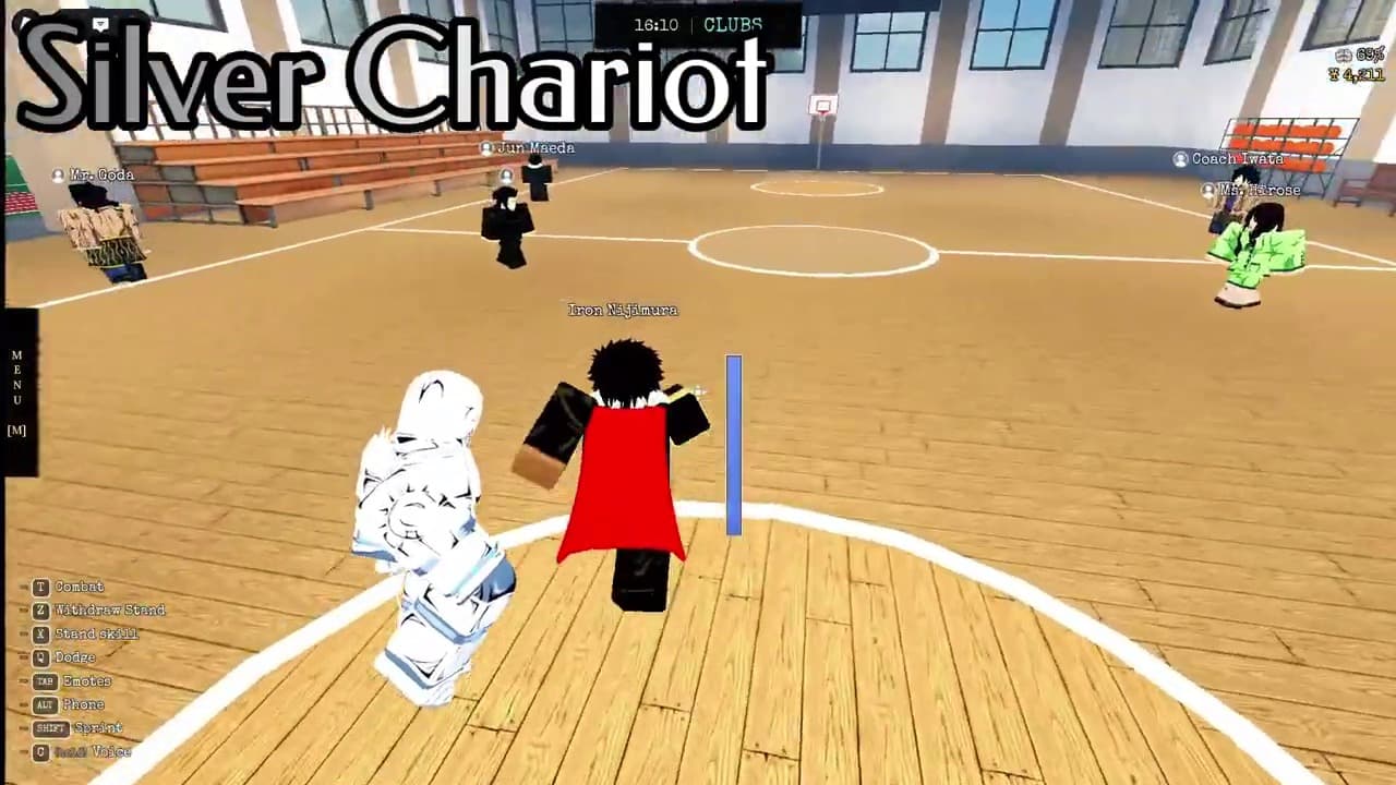 Silver Chariot gameplay in Morioh High